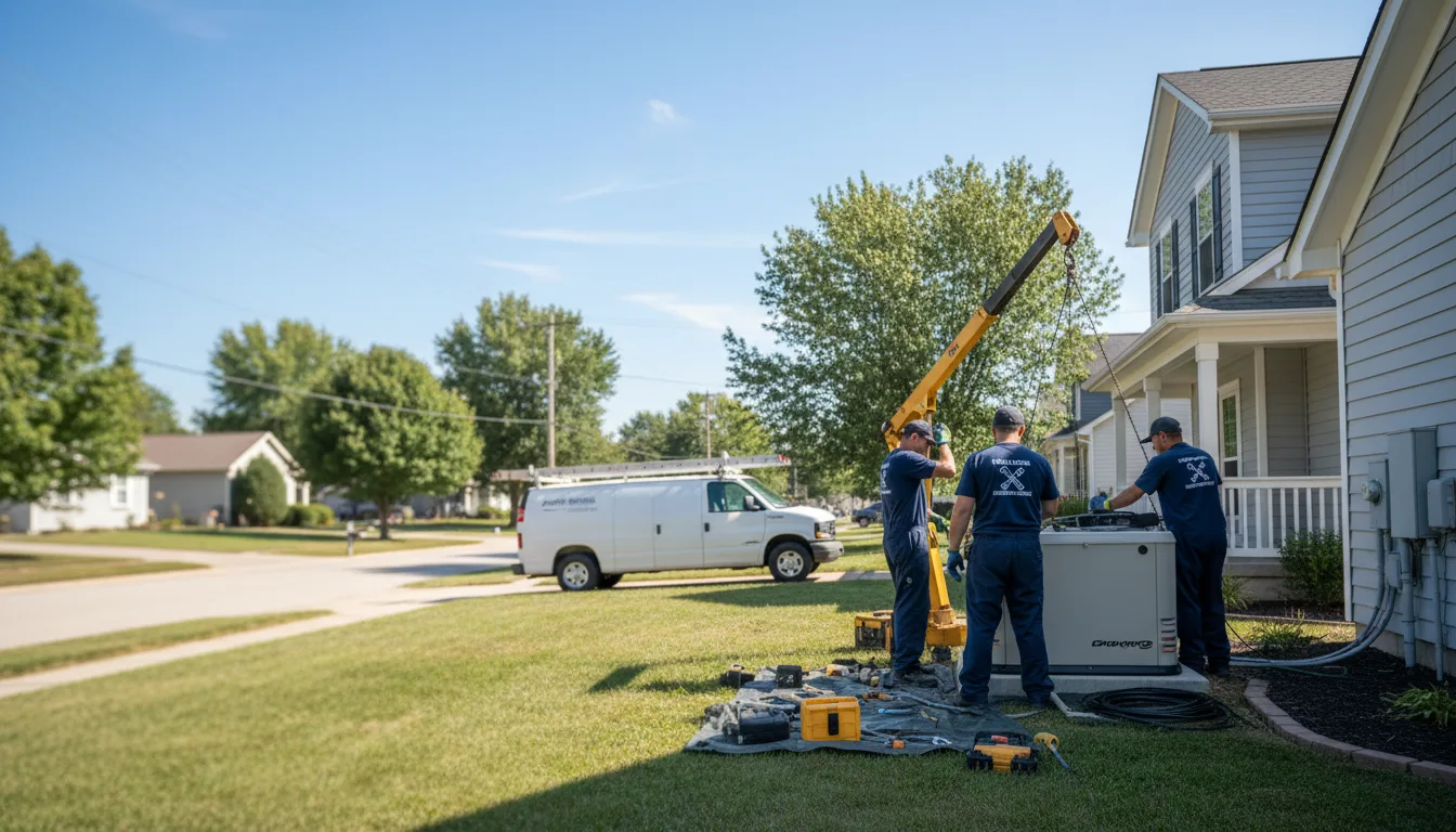 Generator Installation in Burgettstown, PA near me